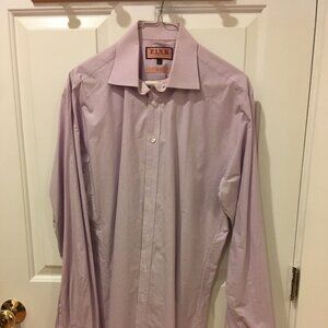 Thomas Pink Slim Fit Button-down shirt Size 16 / 41 cm